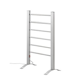 Pursonic TW300 6-Bar Freestanding or Wall Mountable Towel Warmer,Silver