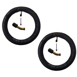 Two Pushchair Inner Tubes 10 10 x 2.0 Inch Angled Black