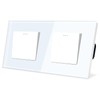 TAWOIA Light Switch Single 1 Way with Single 1 Way