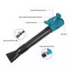 Cordless Leaf Blower Vacuum Handheld Electric Leaf Blower W/2 Battery
