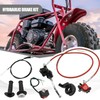 Anxingo Mini Bike Hydraulic Brake Kit and 7/8'' Throttle Assembly,