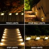 SOLPEX Solar Step Lights, 12 Pack Solar Stair Lights, Outdoor