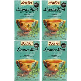 (4 PACK) - Yogi Tea - Licorice Mint | 17 Bag | 4 PACK BUNDLE