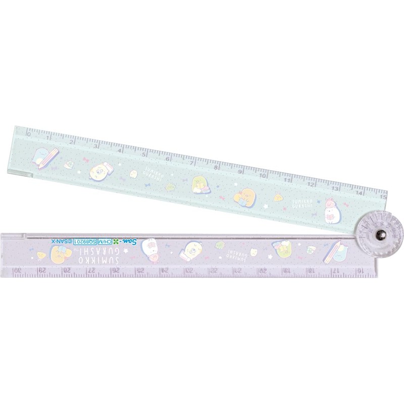 San-X SQ89201 CH/M Folding Ruler (S/G)