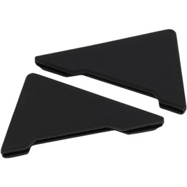 2Pcs Silicone Car Door Corner Covers, Triangle Car Front Door Corner Protector Edge Guard, Self-Adhesive Anti-Collision Protector for Auto, Anti-Scratch Door Corner Bumper Trim, Interior Accessories