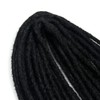 15 Strands Double Ended Dreadlocks Extensions 20 Inches 1B /