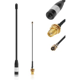 868MHz Antenna 10dBi Gain for Meshtastic LoRa Long Range Soft Whip Antenna, 17cm Omni SMA Male Black (1 Pack)