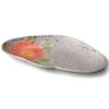 Takumikaze Arita Pottery, 7.9 inches (20 cm), Platinum, Flower, Red