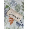 Sterntaler Boys' Peaked Cap with Neck Protection Printed with Leaves