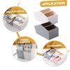 GRIRIW 2pcs Multifunctional Desktop Storage Boxes Stylish Pen Holder for