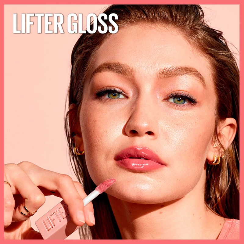 Maybelline New York Lifter Gloss Volumengebender Lipgloss mit Hyaluronsäure, Farbe