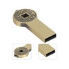 USB Flash Drive 16GB/32G/64G/128G Thumb Metal 2.0 Portable Waterproof Metal