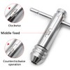 Aoyswuz Tap Threading Wrench Set M3-M8 / M5-M12 T-Handle Ratchet