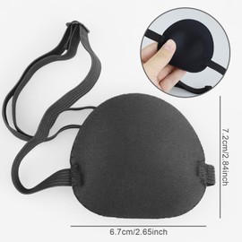 The package includes: this set contains a total of 4 adjustable eye patches.
