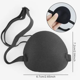The package includes: this set contains a total of 4 adjustable eye patches.