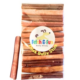Thick Bully Sticks 6 Inch - 16 Pack