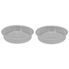 Plastic Round Bird Bath Bowl for Bird Feeding Stations (Pack