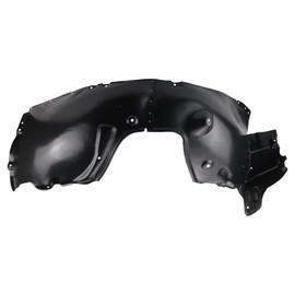 TRQ Front Right Inner Fender Liner Black Passenger Side Compatible with 2017 Genesis G80 2015-2016 Hyundai HY1249174