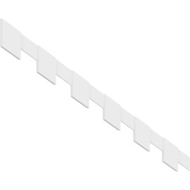 Ekena Millwork DENP07PR0612MNR02 PVC Dentil Trim, White
