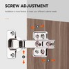 12 PCS Soft Close Cabinet Hinges, Kitchen Cupboard Hinges, Cold