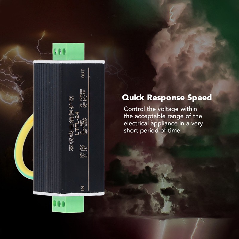 1 Way Surge Protector Arrester Protection Device RS485 Control Signal