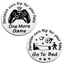OEHEDOU Funny Decision Maker Gifts Teenager Gifts For Girls Boys Son Daughter Gifts From Mom Decision Coin For Game Lovers Teen Girl Gifts Trendy Stuff Funny Game Boy Gifts Game Girl Gifts