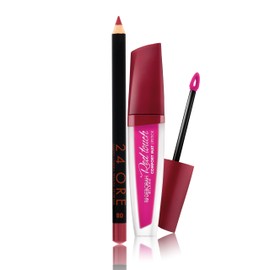 Deborah Milano Makeup Red Touch Lipstick Liquid Lipstick Matte 17 Fashion Pink Intense Colour and No Transfer 4.5g and 24 Hours Lipstick 08 Fuchsia Smudge-proof and