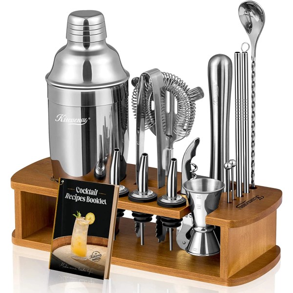 Does not apply Cocktail Shaker Set Bartender Kit with Stand