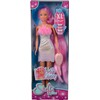 Simba 105733504 Steffi Love Hair Glam, Doll in Glitter Dress