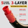 551065 3/4" ID (19mm) 90° Silicone Heater Hose Compatible with
