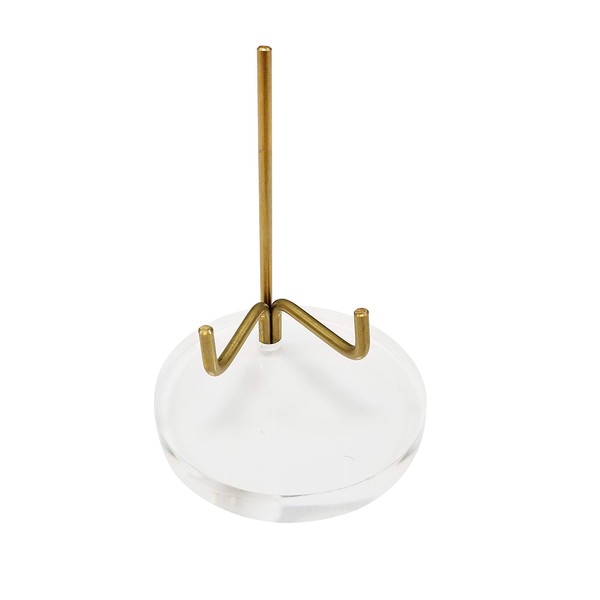 Clear Choice Easel 2.5’’ Acrylic Brass Adjustable Swing Arm 2.5