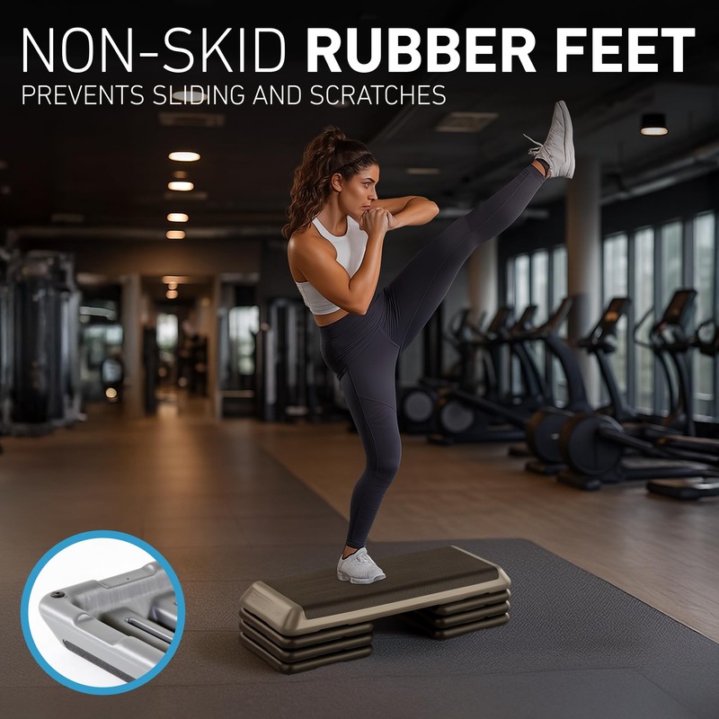 The Original STEP Exercise Step Platform, Health Club Size Stepper