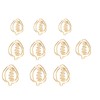 100pcs Special Shape Paper Clips Creatively Cute Plated Metal Bookmark