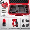 YDEPLVEO Hard Case for Milwaukee M12 Fuel Installation Drill/Driver Kit