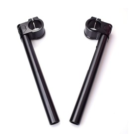 1" handlebar with Φ 55mm Clip-Ons Handlebars compatible with Harley Davidson Sportster Roadster XL1200CX 2016-Current Modified Cafe racer Custom Accessories,1 inch handlebars Assembly Black