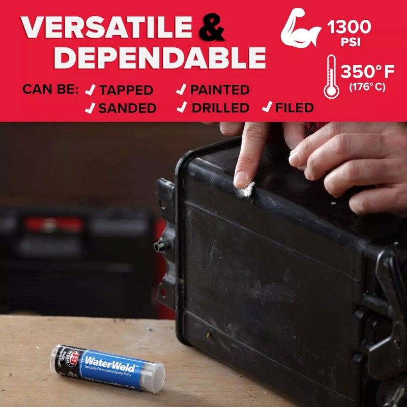 J-B Weld Jb Weld Waterweld 2Oz Epoxy Putty Stick Off