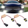 2PCS 50W LED Strobe Controller Continuous Strobe ABS Fog Light
