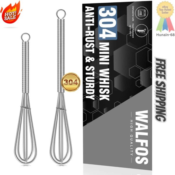 Does not apply Mini Whisks Stainless Steel, Small Whisk 2