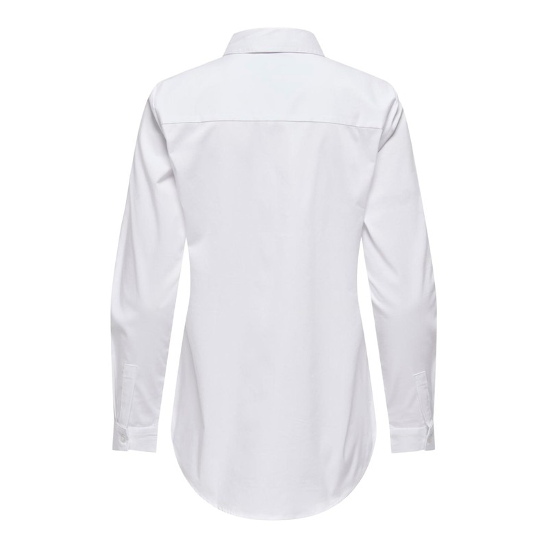Jdy Damen Jdymio L/S Shirt Wvn Noos White 44