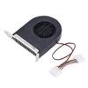 Mini CPU Cooler System,PCI Slot Blower,CPU Case DC Cooling Fan,