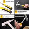 behone Geological Chisel Hammer Geologist Hammer Geological Exploration Hammer with
