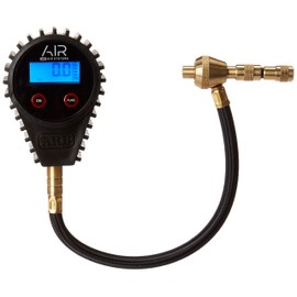 ARB510 ARB E-Z Desinflador digital de neumáticos y manómetro con bolsa de almacenamiento de sistemas de aire, PSI BAR Kpa Kgf