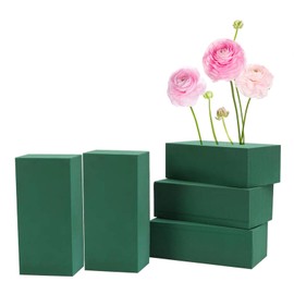 Altaroo Pack of 5 Floral Foam 14 x 8 x 4 cm, Floral Foam for Flowers, Floral Foam for Artificial Flowers, Floral Sponge for Flowers for Freshness and Artificial