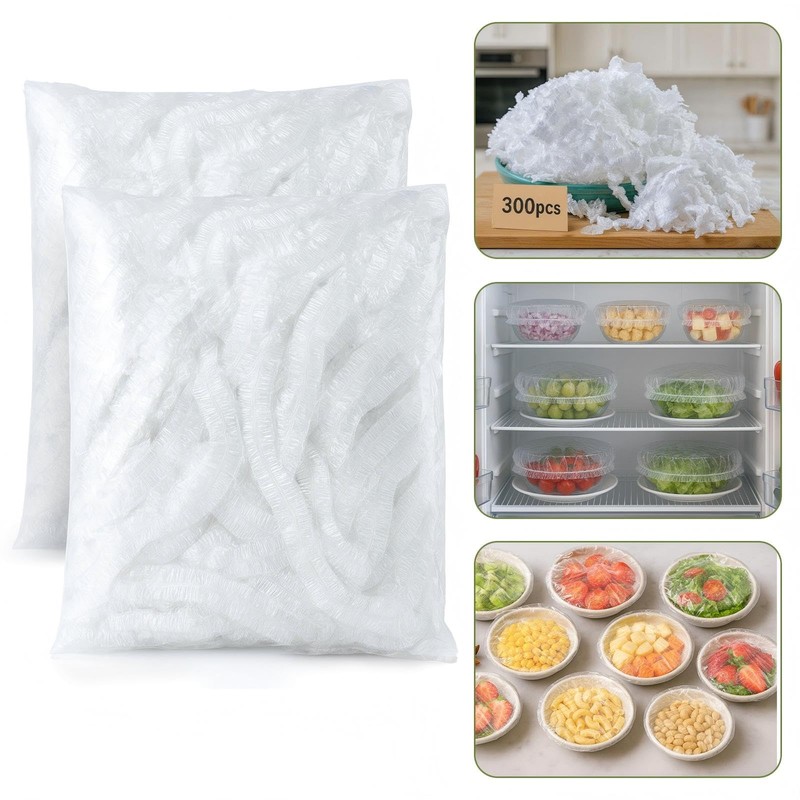 300PCS Bowl Covers for Bread Proofing – QUINGLU Elastic Plastic