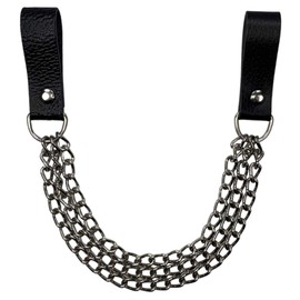 Reuschenbach Hammer Chain Triple with Leather Loops - High Quality Work Tool for Guild Coupler and Leather Belt