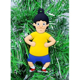 Bob's Burger Gene Belcher Ornament (Unique Shatterproof Design) (B41)