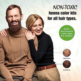 Light Mountain Natural 2 Piece Natural Color The Gray!, Dark Brown