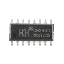 JESSINIE 5Pcs CH340G SOP-16 USB to Serial Adapter Chip IC SMD CH340 SMD Serial Chip USB to Serial Port Chip