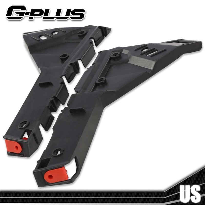 G-PLUS Bumper Bracket Front Pair Beam Mount Support Compatible with