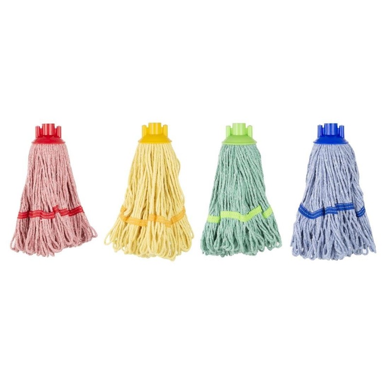 Jantex Deck Mop Head Yellow Stripe, 200 g